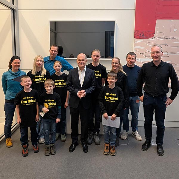 Jugendortsbeirat trifft Bundeskanzler